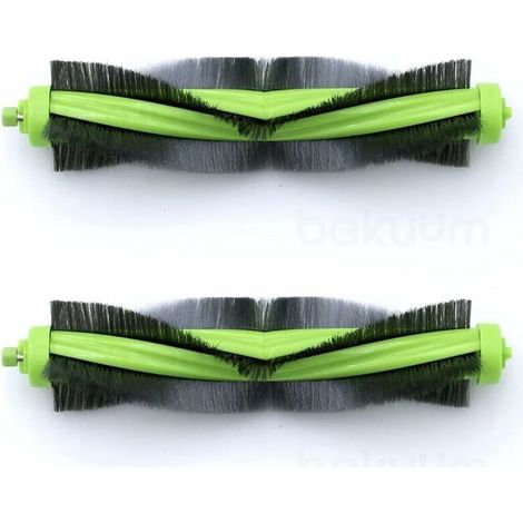 Lot de 2 rouleaux principaux, brosse centrale pour iRobot Roomba Combo R1138 / R111840 et accessoires pour robot aspirateur (1/4)