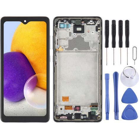 Compatible with the 6.36-inch OLED LCD touchscreen Samsung Galaxy A72 SM-A725 (with frame). (1/4)