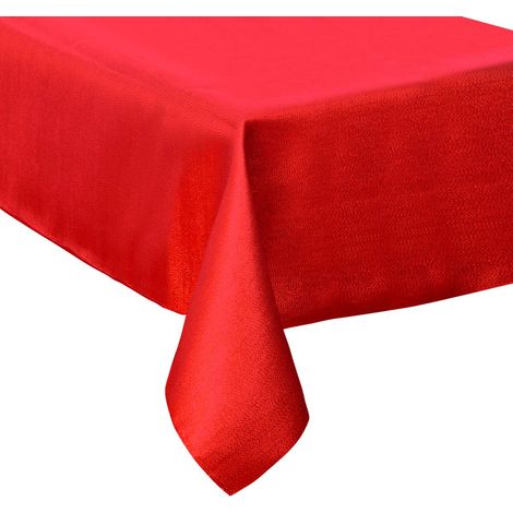Mantel purpurina 140x240cm rojo - Feeric lights & christmas