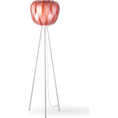 Piantana Moderna 3 Piediqueen Polilux ® Pink Metal E Metallo 1 Luce E27 (1/2)
