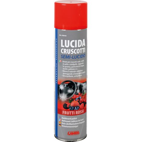 Lucida cruscotti semilucido - 400 ml - Frutti rossi