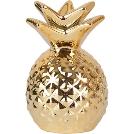 Tirelire en céramique motif ananas pour filles et enfants