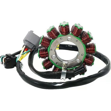 Bobine de stator de magnéto d'alternateur OEM : 21003-0205 pour motos Kawasaki KX250, KX250XC, KX250X, KX450, KX450X et KX450SR. (1/5)