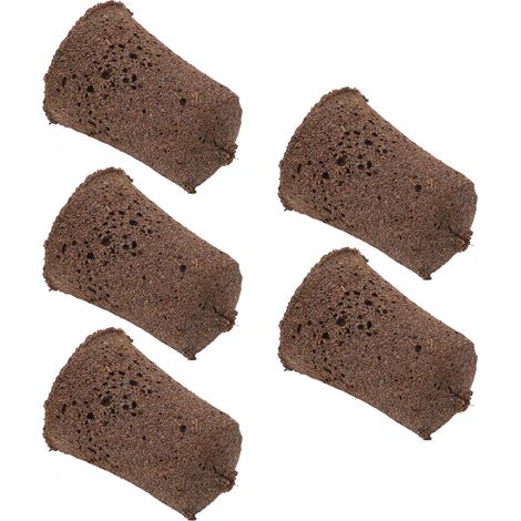 50 blocs de tourbe pour semis, idéaux pour la culture hydroponique hors-sol et la germination des plantes (HRD TN0719) (1/5)