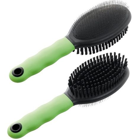 Ferplast Cardatore con spazzola per gatti GRO 5806, Ideale per animali a pelo medio e lungo, 23 x 6,7 x h 5,2 cm