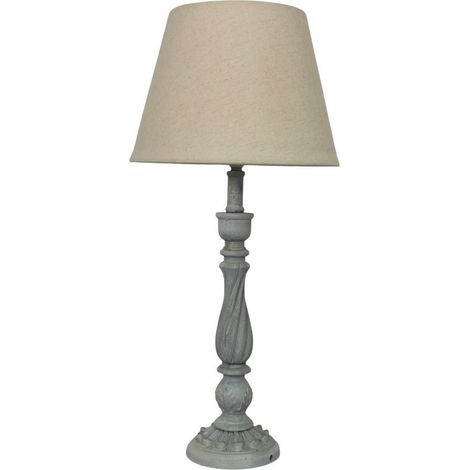 Lamp and Shade - L12 x W12 x H54 cm