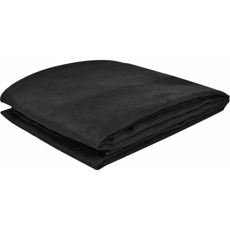 Maison Exclusive - Funda para sofá de micro-gamuza gris antracita (1/2)
