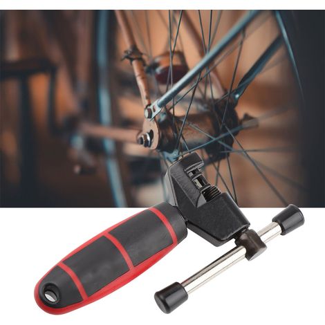 Outil multifonction pour chaîne de vélo : coupe-chaîne, dérive-chaîne et réparation complète (1/5)