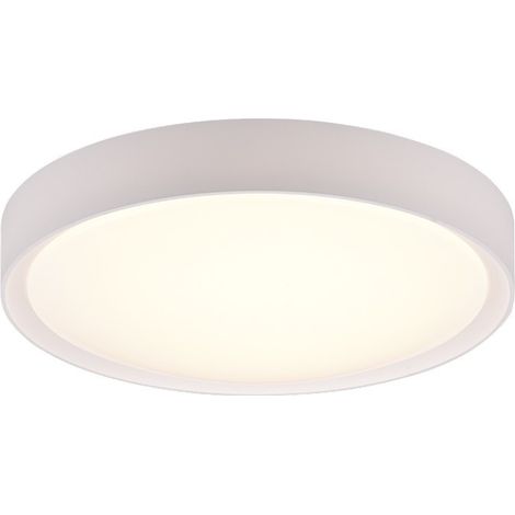 Plafoniera bagno LED Trio Clarimo tonda bianca 33cm (1/5)