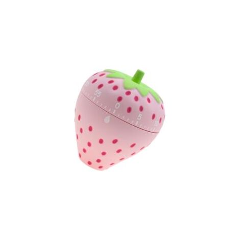 Temporizador de cocina con recordatorio, reloj de arena, temporizador de cuenta regresiva grande, alarma infantil, temporizador mecánico, despertador digital, alarma de cocina rosa con forma de reloj 