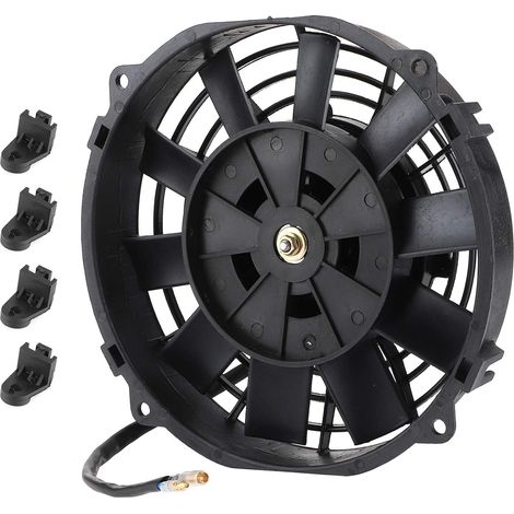 Ventilateur électrique Universel de 8 Pouces Climatisation (1/5)