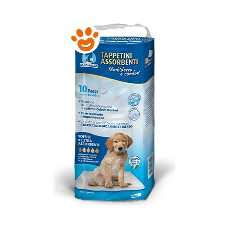 Elanco Dog Sano e Bello Tappetini Assorbenti (60x90cm)  - Elanco Dog Sano e Bello Tappetini Assorbenti (60x90cm) - Confezione Da 10 Tappetini