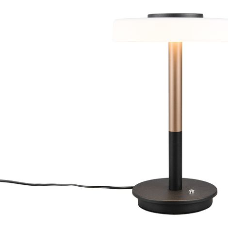Lampada da tavolo Trio Celeste vetro bianco LED 10W (1/5)