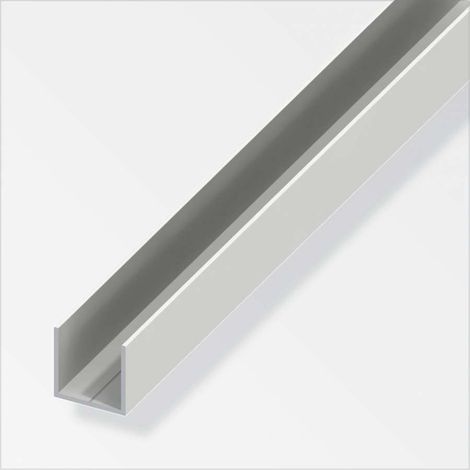 Profilo a U Colore Bianco Dimensione MM 19,5X1,5 2,5MT PROF.A U 19,5X1,5 PVC BIANCO 2,5 M | PZ