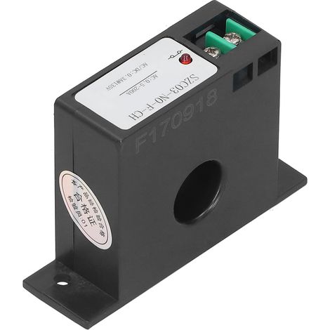 Interrupteur à Induction Mutuelle Auto-Alimenté 0.5-200A, SZC03-NO-F-CH, Détecteur de Courant AC