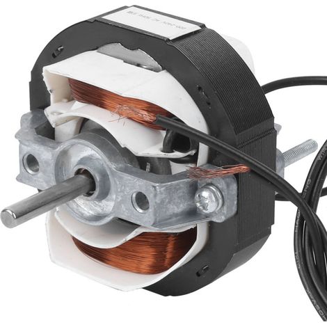 Moteur à courant alternatif à arbre long et robuste pour appareils de chauffage, purificateurs d'air et accessoires YJ5812 2400 tr/min 220 V (1/5)