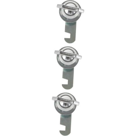 Uonlytech Lot de 6 verrous de porte d'armoire sans boîtier (1/5)