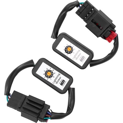 LED-Rückleuchten mit dynamischen Blinkern, Adapterkabelbaum und Blinkermodul, kompatibel mit Mk7-Modellen vor dem Facelift von 2013-2016 (1/5)