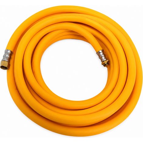 MANGUERA DE PVC CON RACORES DE 10 METROS