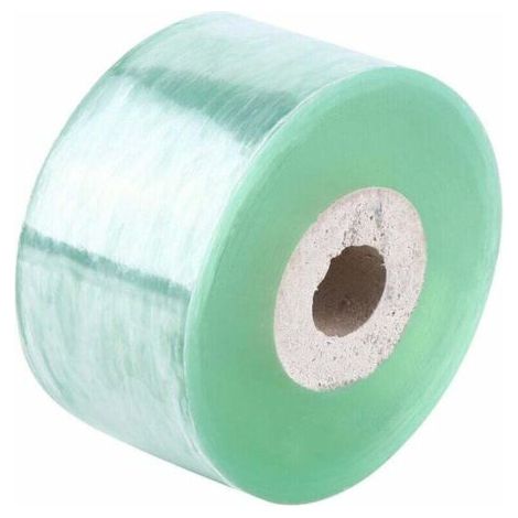 Ruban de greffage pour arbres fruitiers en PVC vert de 3 cm de large et 100 mètres de long. (1/5)