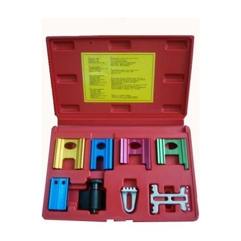 Kit chiavi sostituzione cinghia distribuzione/messa in fase albero a camme set 8 pz