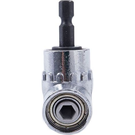 Outil adaptateur pour porte-embout de tournevis hexagonal à angle réglable, rallonge de 105 degrés (1/4 pouce).-AquaForge (1/5)