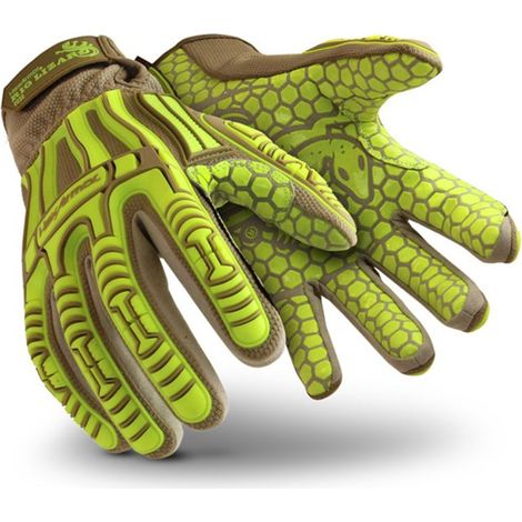 Gants Rig Lizard 2030 Silicone Grip HEXARMOR 60992 - Jaune - 7 (S)
