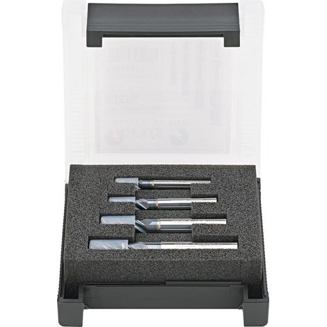 Fresa Sólido Carburo De Vhm Hpcsteel Fräserd6527Lhb 6-12Mm Shell + Fortis