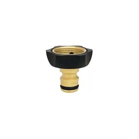 PRESA PER RUBINETTI FILETTO 3/4 OTTONE E GOMMA SET 5 PEZZI - G.F.