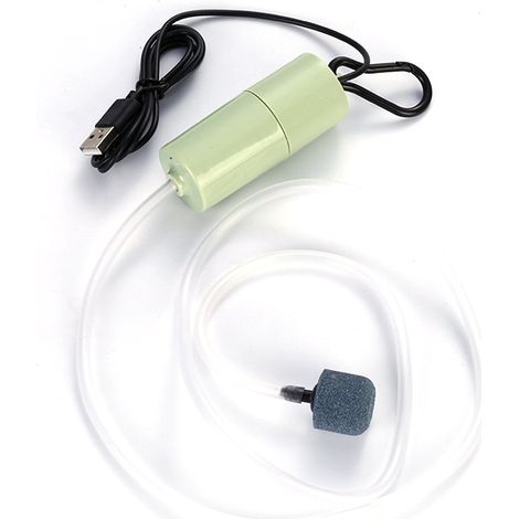 1 Pompe à oxygène USB, compacte, silencieuse, pour aquarium et pêche (1/5)