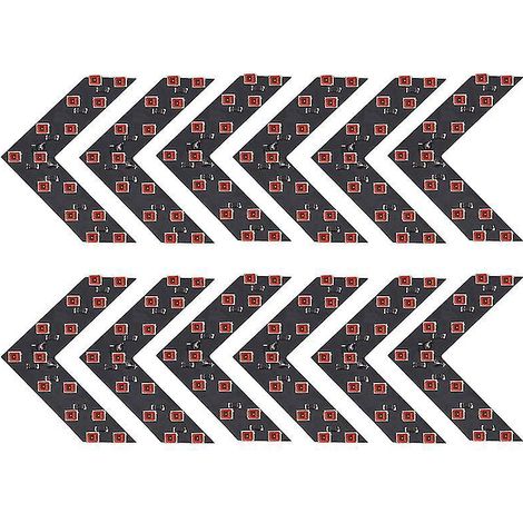 20 voyants lumineux métalliques