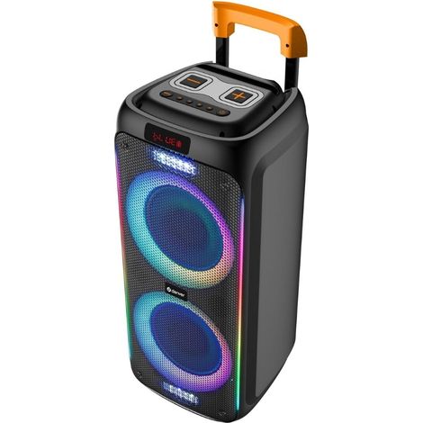 Denver TSP-456 Altavoz para fiestas Negro 60 W