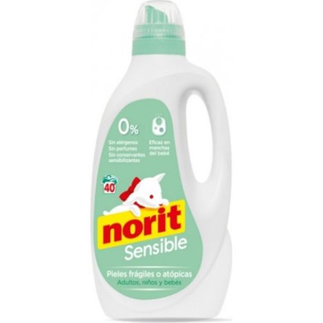 DETERGENTE LIQ NORIT 2120ML 40D P.SENSIBLE (1/2)