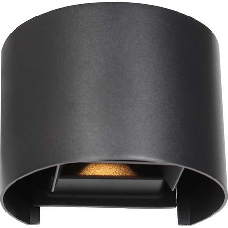 Steinhauer - wandleuchte - Logan - schwarz - metall - designlampe (1/5)
