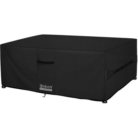Abdeckung Gartenmöbel Wasserdicht Gartentisch Anti UV 180x100x74cm (1/5)