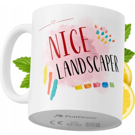 Lustige Tasse für Landschaftsgärtner – Kaffee- oder Teetasse mit witzigem Textdesign – ideal für Geburtstage, Namenstage, Feiertage und besondere Anlässe. Hochwertige Tasse für Zuhause, Büro und Arbei