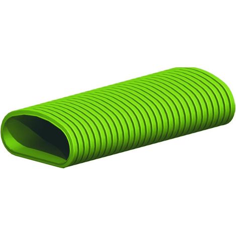 Wolf Flexibler Flachkanal 50x100mm, max. Volumenstrom 35m3/h, antistatisch/antibakteriell, 50m-Rolle (1/2)