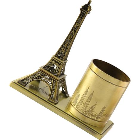 crayons de bureau style Tour Eiffel vintage organiseur de (1/5)