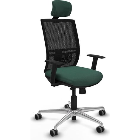 Chaise de bureau piqueras y crespo Yunquera accoudoirs réglables 120kg (1/2)