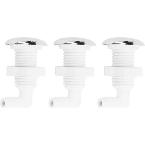 3 Pièces Kit de Diffuseur de Bulles pour Baignoire Accessoires de Massage Spa Baignoire Jet de Surf (1/5)