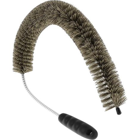 Brosse de Nettoyage Flexible 81cm pour Radiateur avec Poils de Sanglier Naturels et Tête en Silicone (1/5)