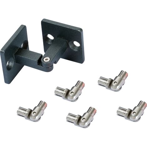 UNIVERSO - Kit raccord d'angle variable main courante pour pose horizontale