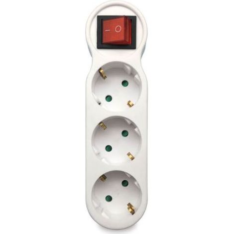 Connettore tripla uscita con interruttore GSC 103000004