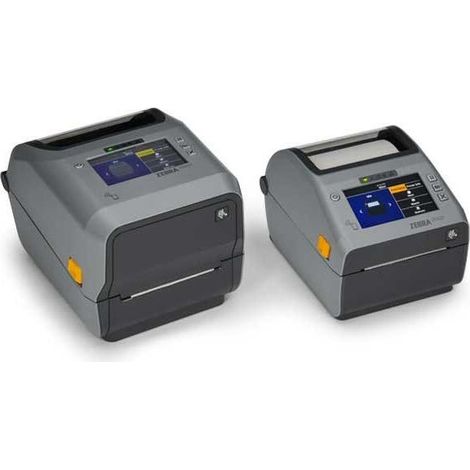 Zebra ZD621 ZD6A142-30EF00EZ Impresora de etiquetas por transferencia térmica 203dpi 104mm USB Ethernet Serie BTLE5 LCD Gris/Neg