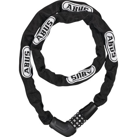 Chaine antivol Steel O Chain noir ABUS 5805C 75 black