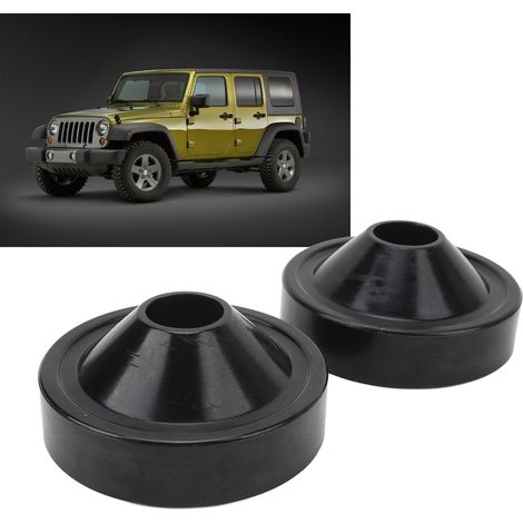 1-Zoll-Hinterachs-Schraubenfeder-Höherlegungssatz mit Unterlegscheibe für Jeep Wrangler JK 2WD/4WD 2007-2018 (1/5)