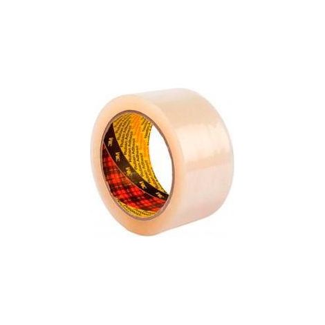 SCOTCH CINTA DE EMBALAJE 309 TRANSPARENTE / PP BAJO RUIDO / 50MM X 66M -PACK 6-