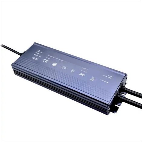 Silamp – Transformateur 220V 12V 250W DC 20.8A – Étanchéité IP67 pour installations extérieures – Alimentation fiable pour éclairage