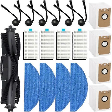 Kit d'accessoires pour aspirateur robot Tikom L8000 Plus/Medion X20 SW+ MD 11415, pièces de rechange (1/5)
