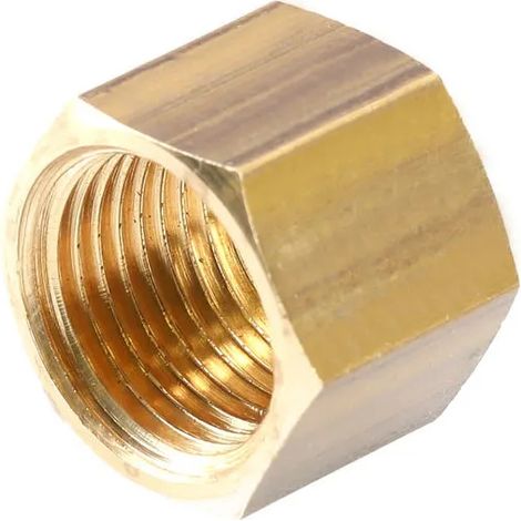 Racor garis double female coupling 270 acabado crudo cromado